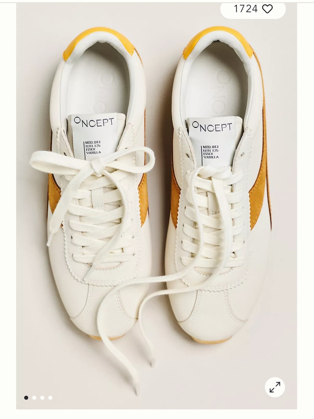 ONCEPT Essex Suede Ballet Sneakers Size 9 - Picture 2 of 7
